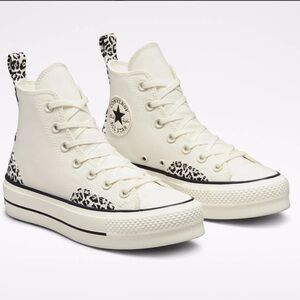 Converse Chuck Taylor All Star Lift Platform Animal Mix Sneakers 7.5
